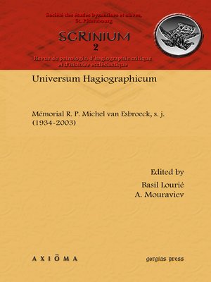 cover image of Universum Hagiographicum
